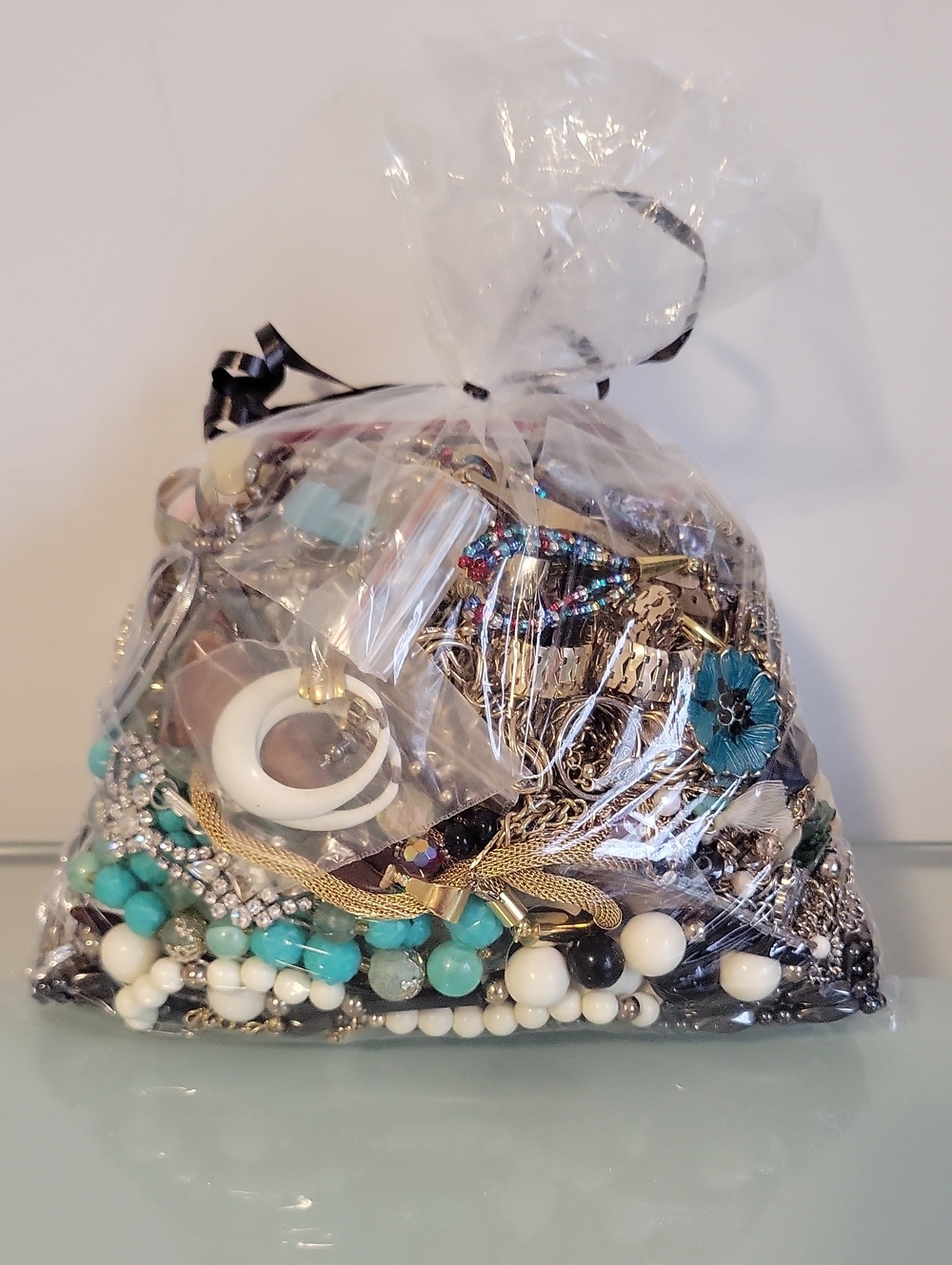 Mixed Mystery Bag Of Costume Jewelry 4lbs